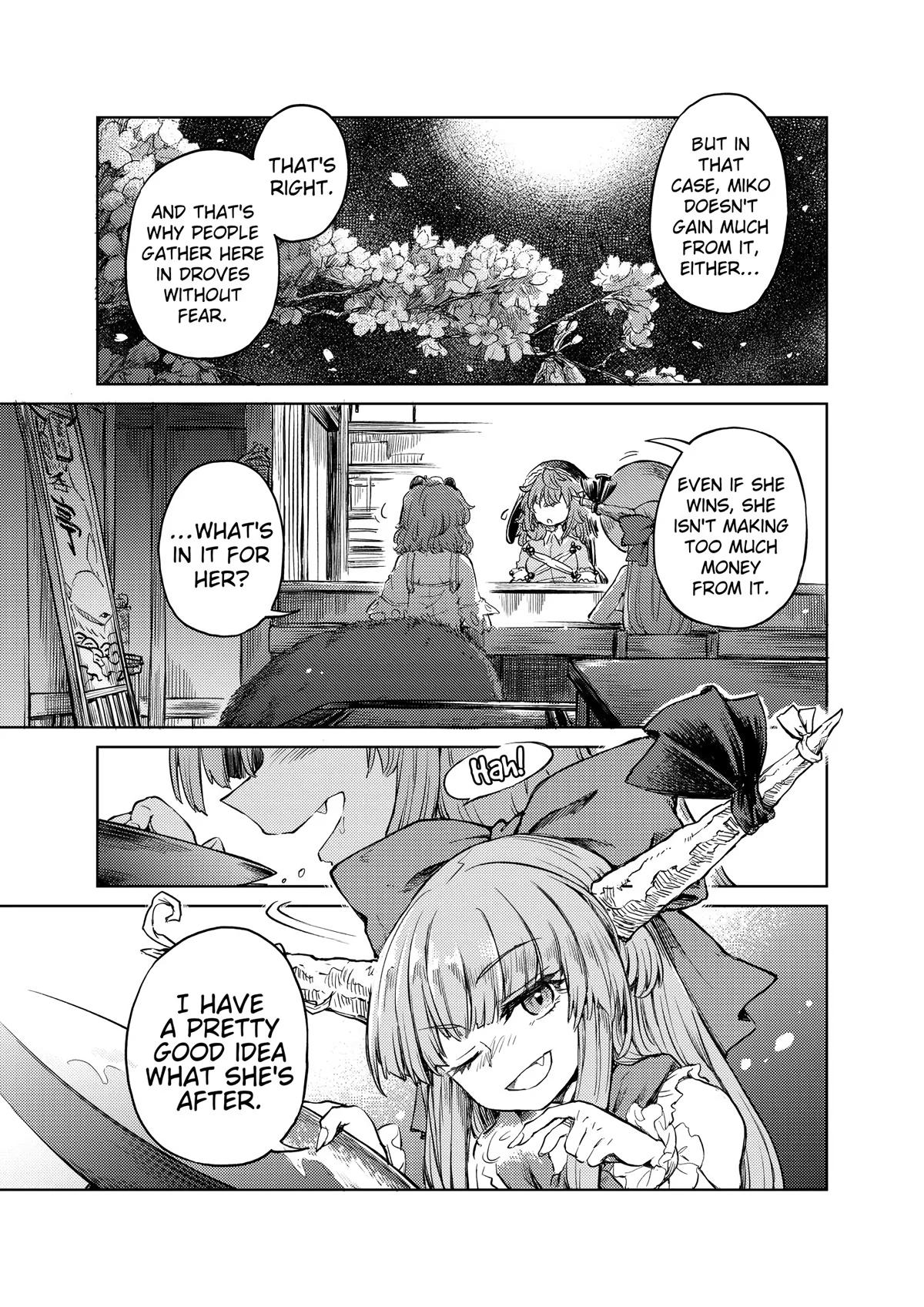 Touhou Suichouka: Lotus Eater-tachi no Suisei Chap 51 - Next Chap 52