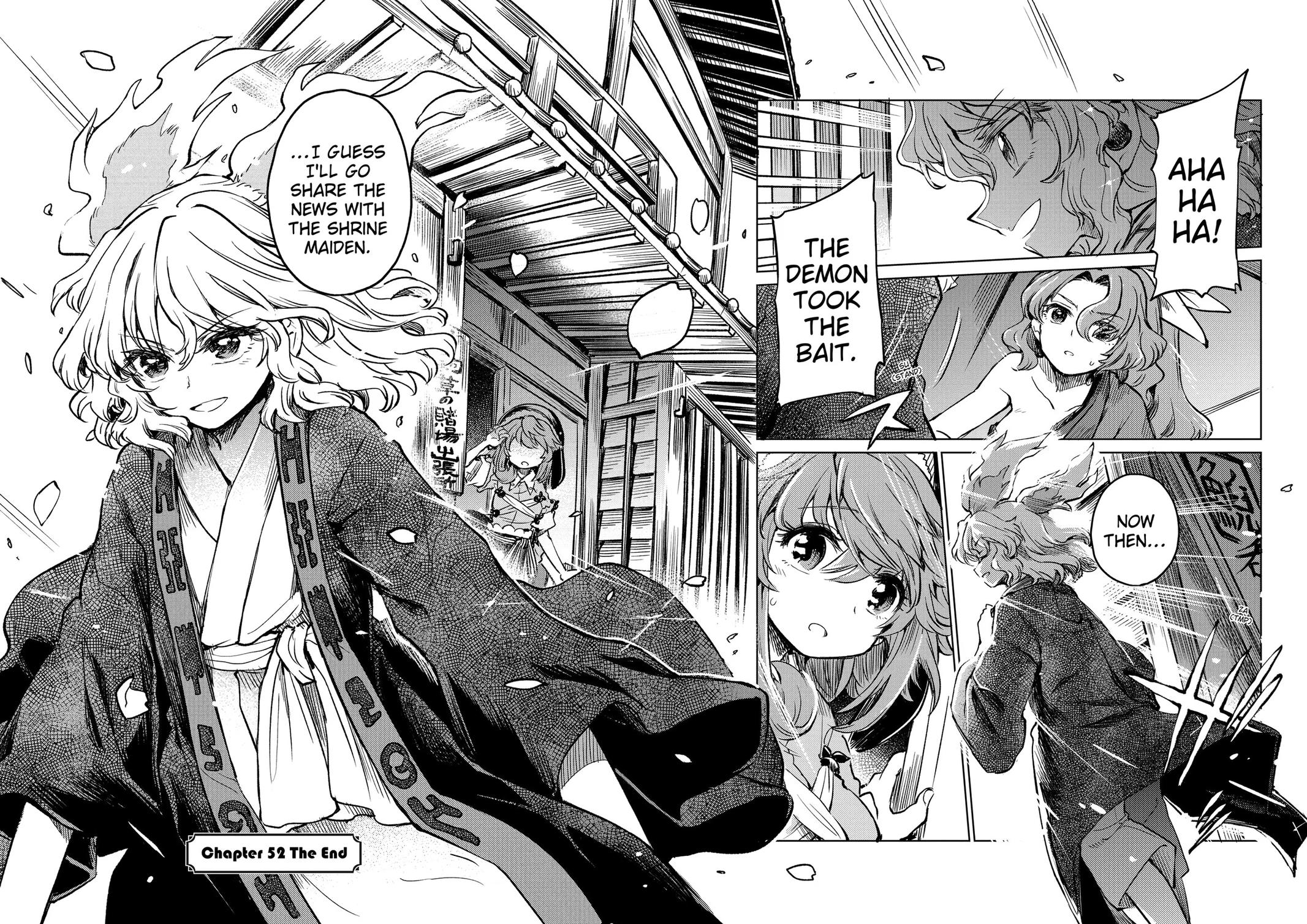 Touhou Suichouka: Lotus Eater-tachi no Suisei Chap 52 - Next Chap 53