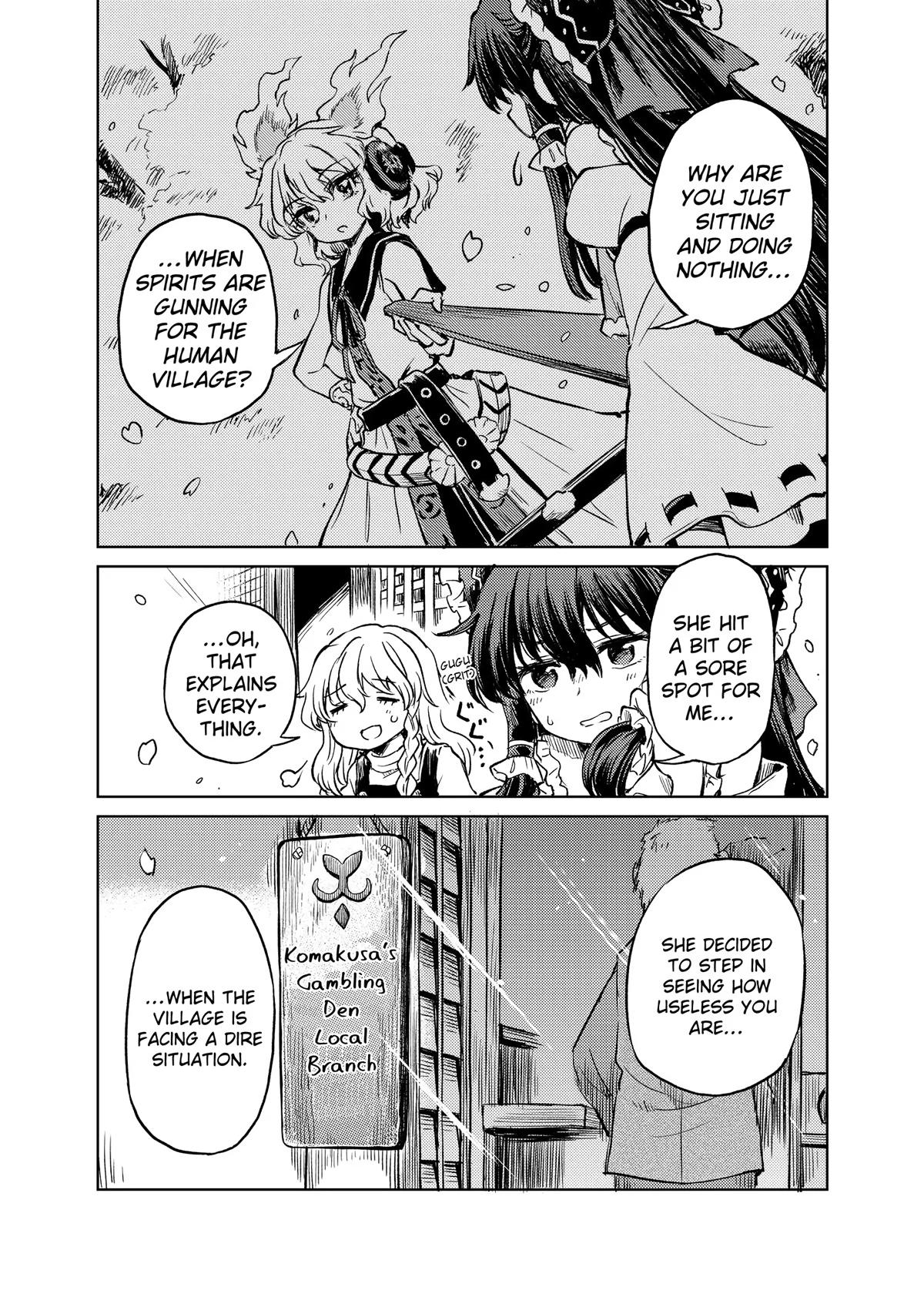 Touhou Suichouka: Lotus Eater-tachi no Suisei Chap 52 - Next Chap 53