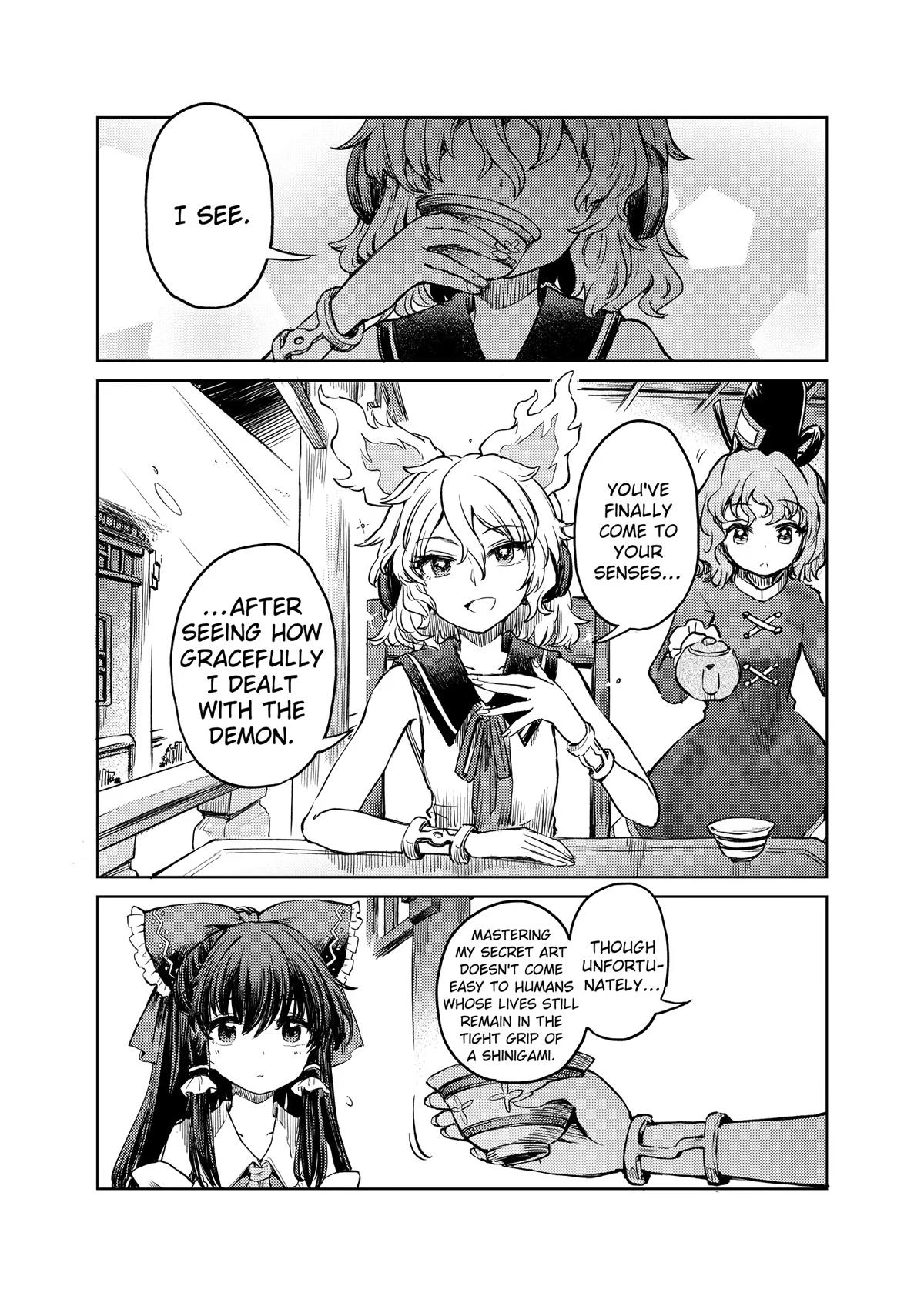 Touhou Suichouka: Lotus Eater-tachi no Suisei Chap 53 - Next Chap 54