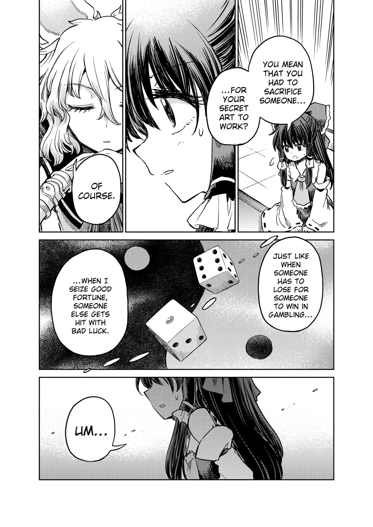 Touhou Suichouka: Lotus Eater-tachi no Suisei Chap 53 - Next Chap 54