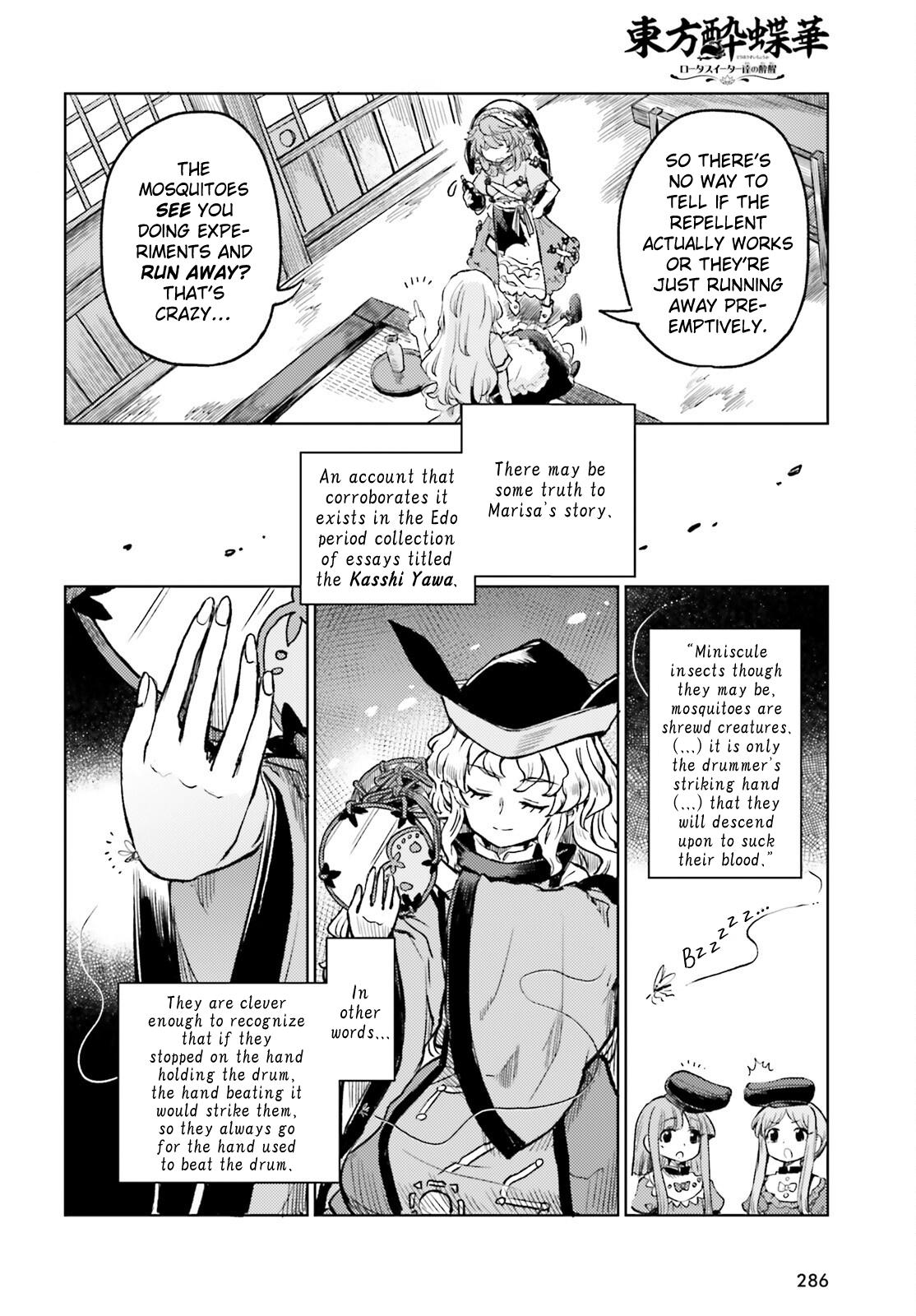 Touhou Suichouka: Lotus Eater-tachi no Suisei Chap 68 - Next Chap 69