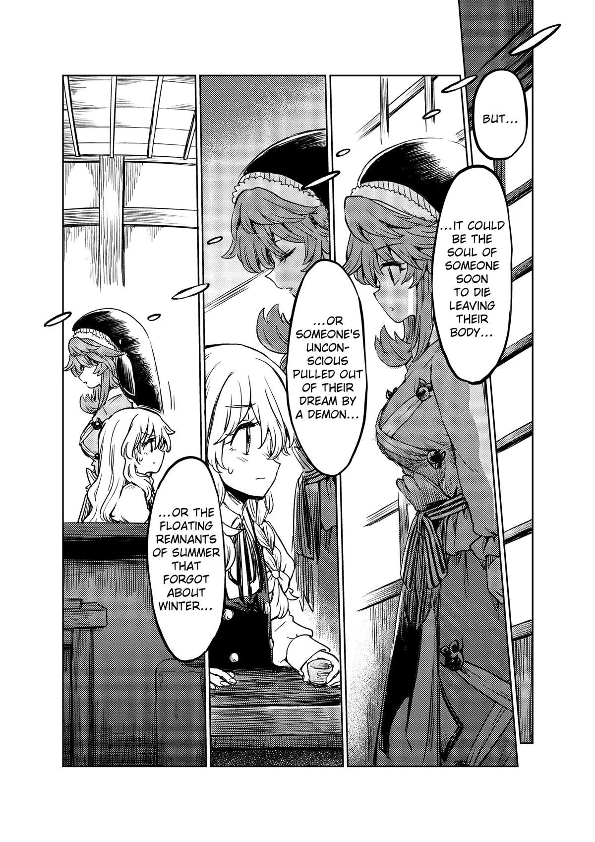 Touhou Suichouka: Lotus Eater-tachi no Suisei Chap 60 - Next Chap 61