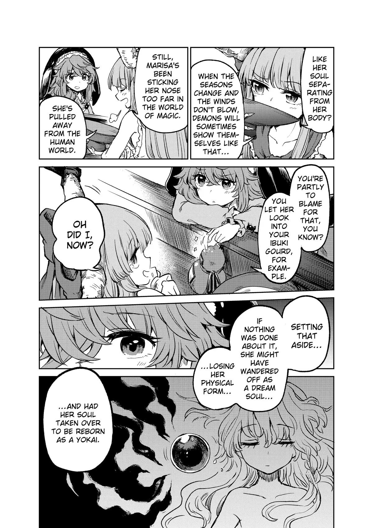Touhou Suichouka: Lotus Eater-tachi no Suisei Chap 60 - Next Chap 61
