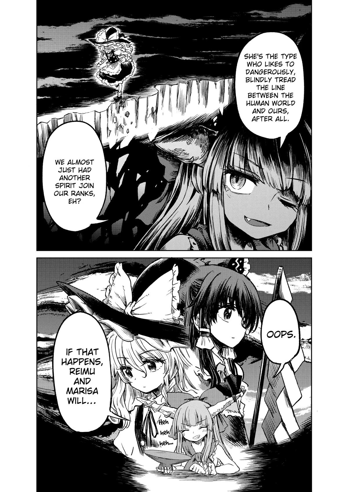 Touhou Suichouka: Lotus Eater-tachi no Suisei Chap 60 - Next Chap 61