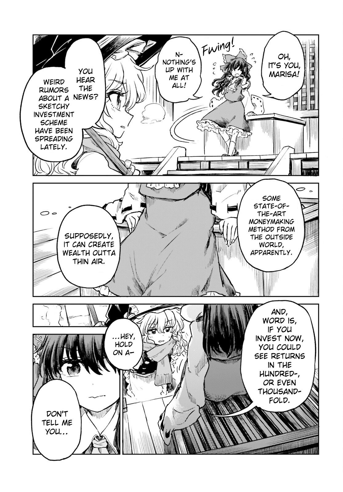 Touhou Suichouka: Lotus Eater-tachi no Suisei Chap 61 - Next Chap 62