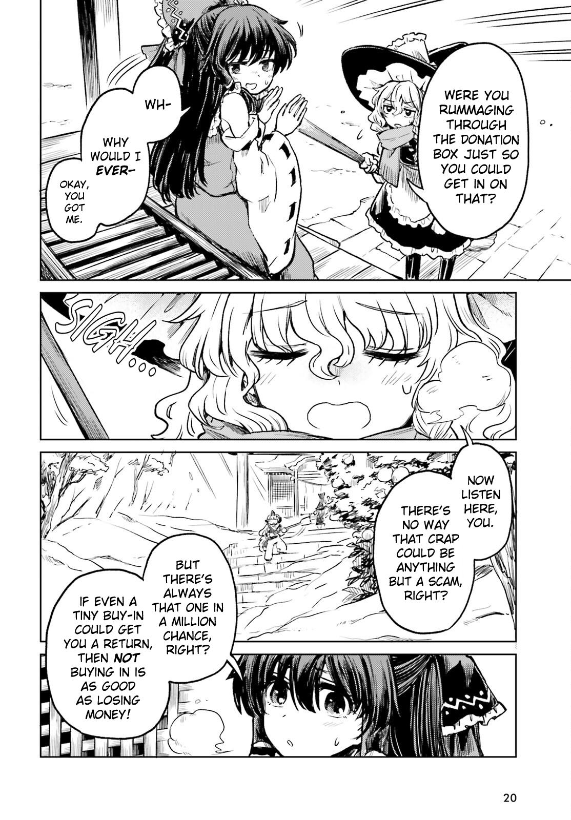 Touhou Suichouka: Lotus Eater-tachi no Suisei Chap 61 - Next Chap 62