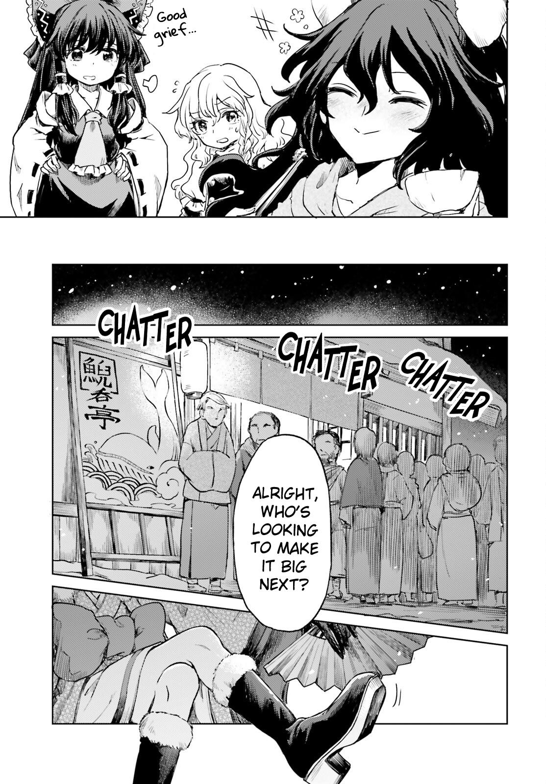 Touhou Suichouka: Lotus Eater-tachi no Suisei Chap 62 - Next Chap 63