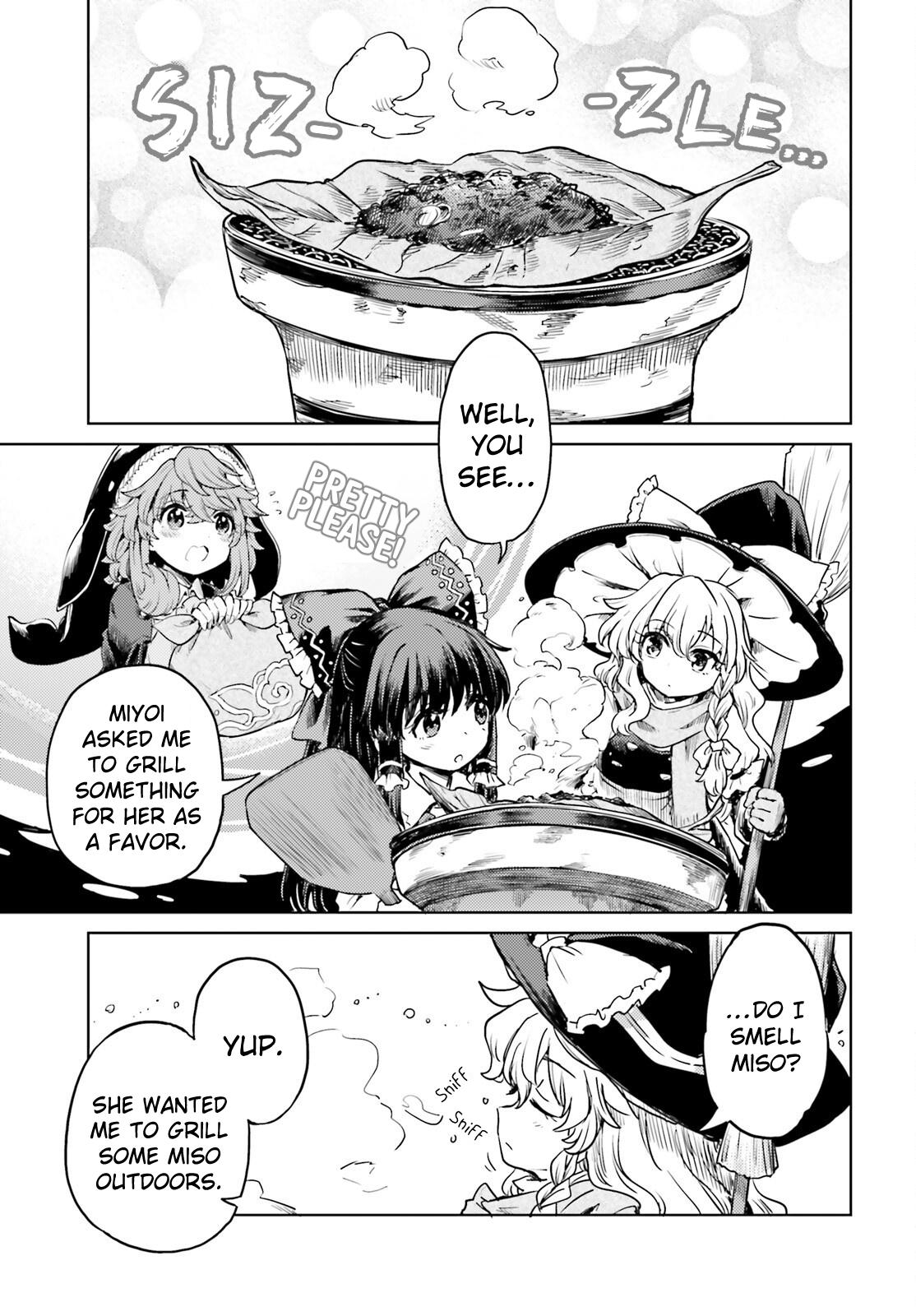 Touhou Suichouka: Lotus Eater-tachi no Suisei Chap 62 - Next Chap 63