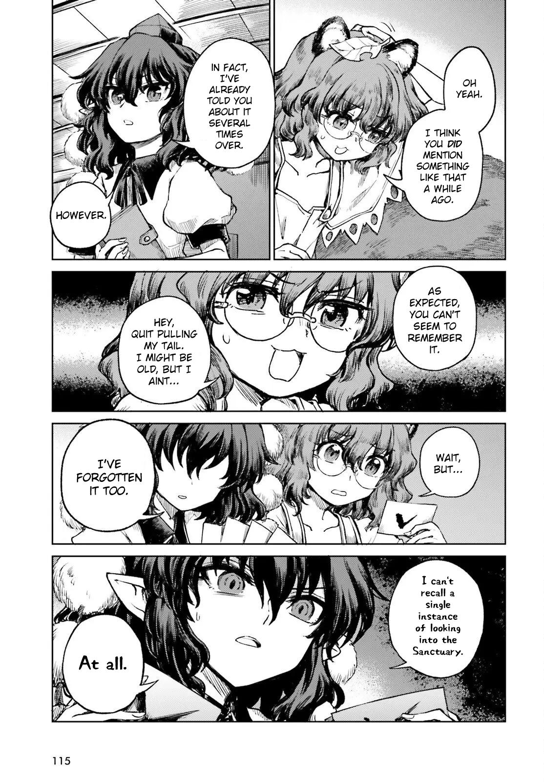 Touhou Suichouka: Lotus Eater-tachi no Suisei Chap 72 - Next Chap 73
