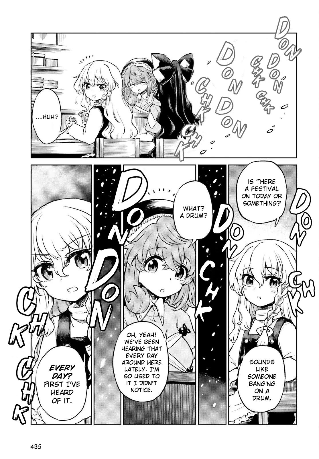 Touhou Suichouka: Lotus Eater-tachi no Suisei Chap 73 - Next Chap 74