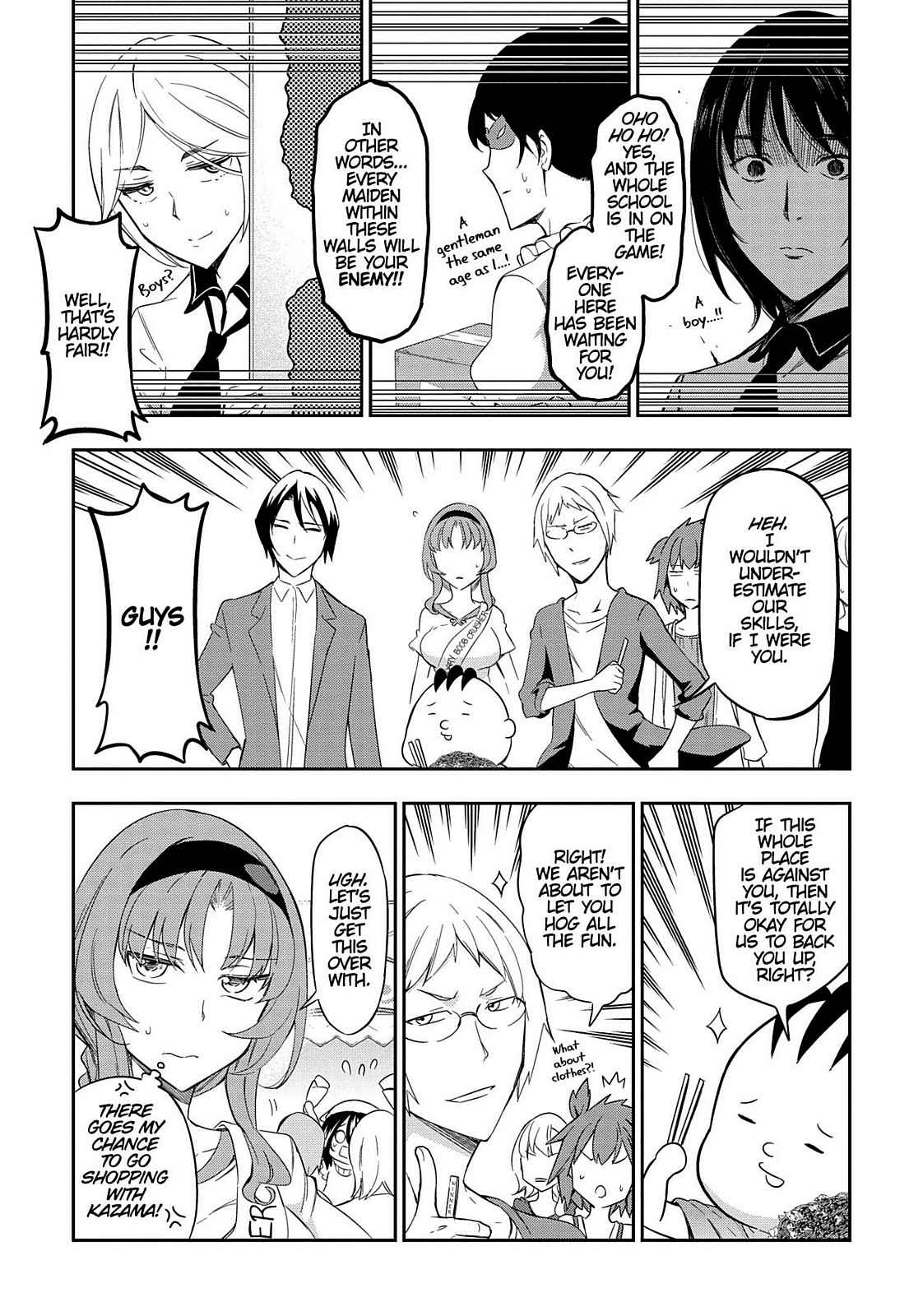 D-Frag! Chap 90 - Next Chap 91