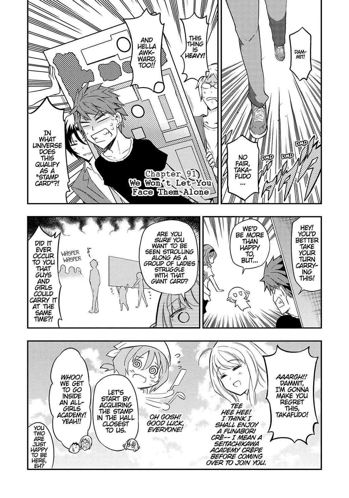 D-Frag! Chap 91 - Next Chap 92