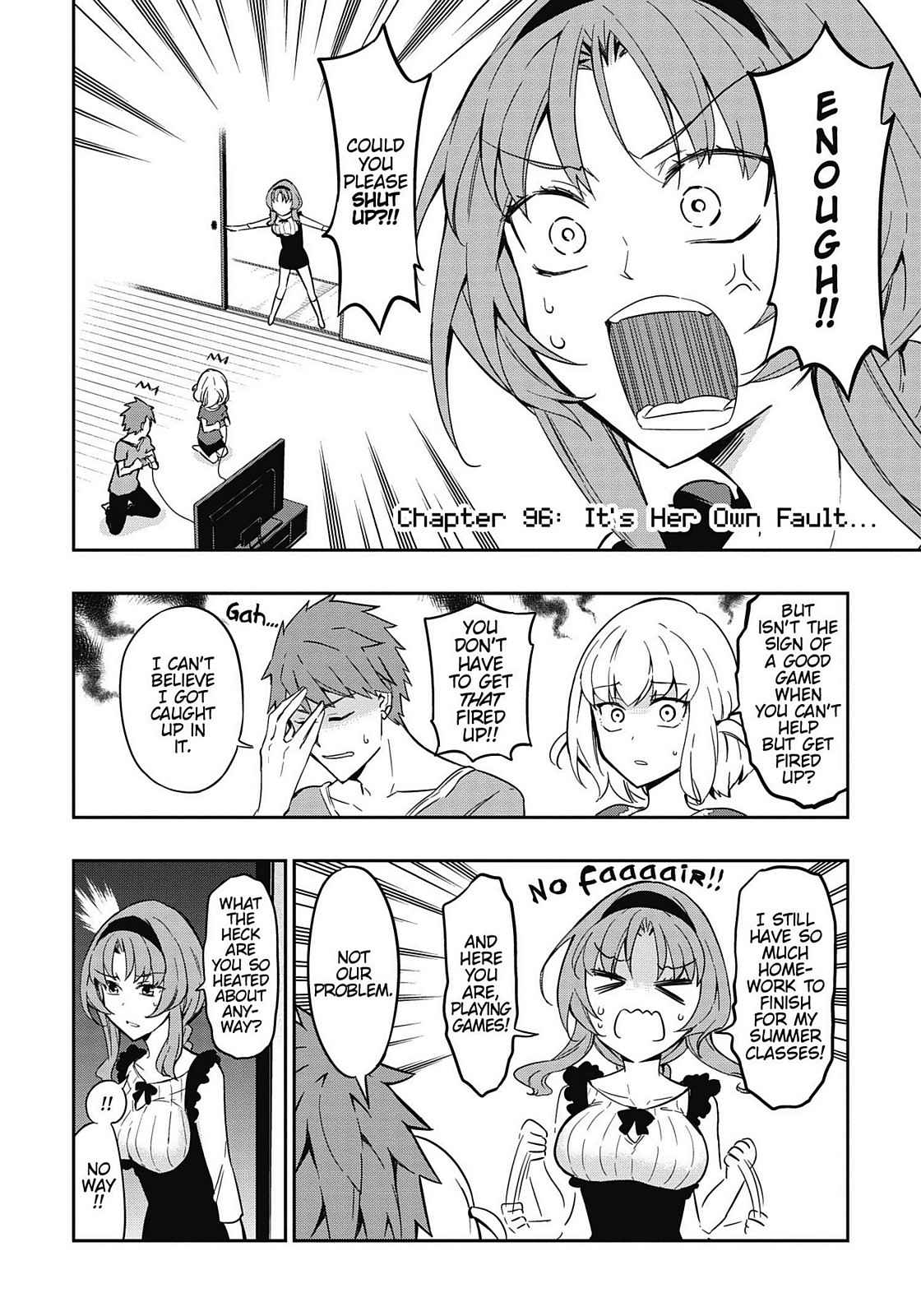 D-Frag! Chap 96 - Next Chap 97