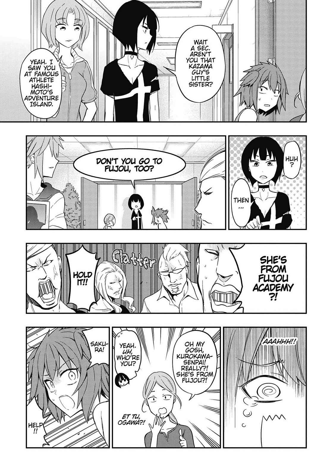 D-Frag! Chap 98 - Next Chap 99