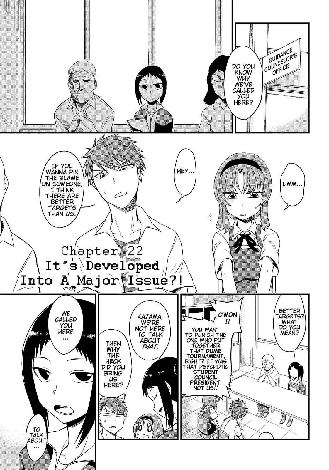 D-Frag! Chap 22 - Next Chap 23