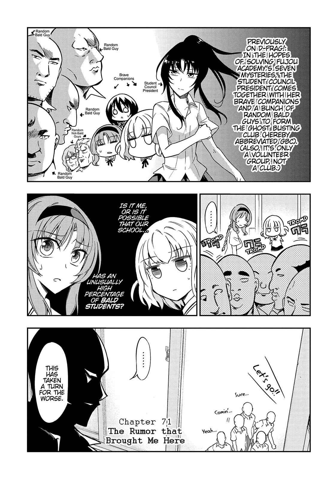 D-Frag! Chap 71 - Next Chap 72