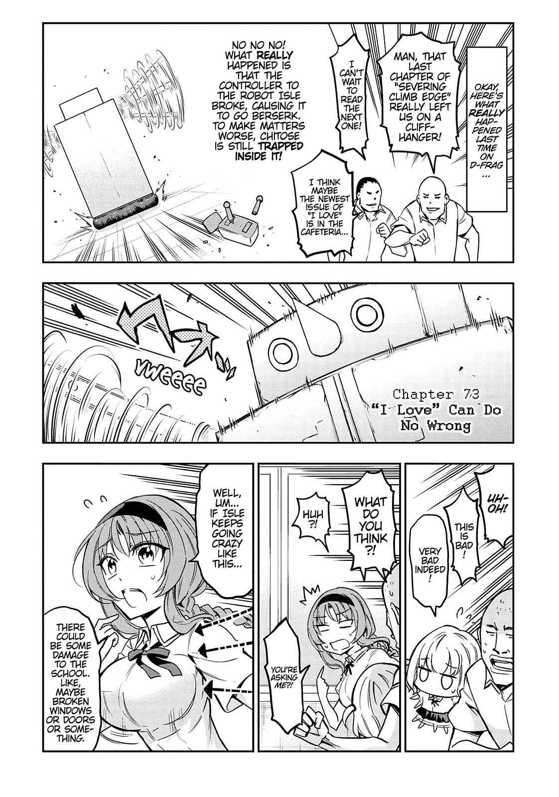 D-Frag! Chap 73 - Next Chap 74
