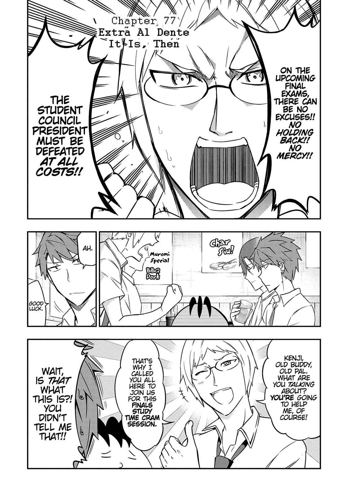 D-Frag! Chap 77 - Next Chap 78