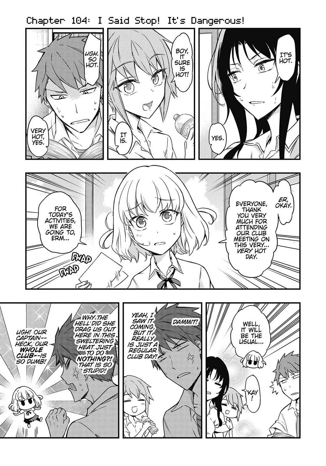 D-Frag! Chap 104 - Next Chap 105
