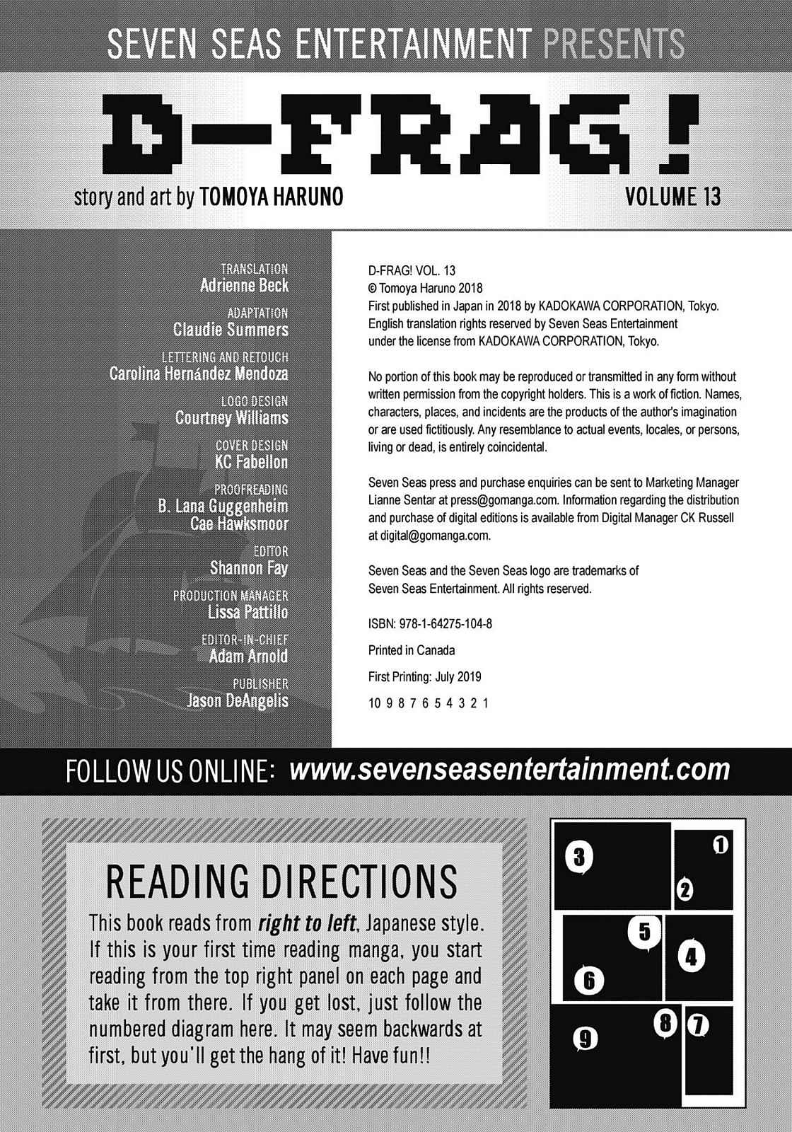 D-Frag! Chap 105 - Next Chap 106