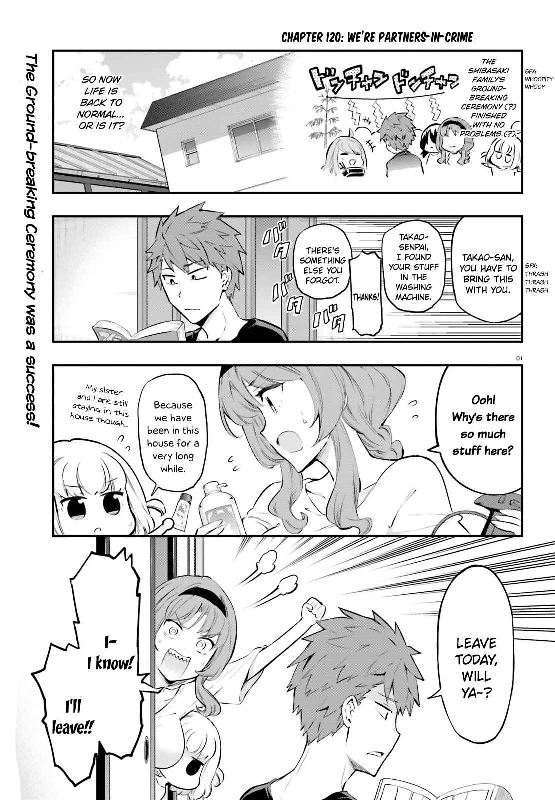 D-Frag! Chap 120 - Next Chap 121