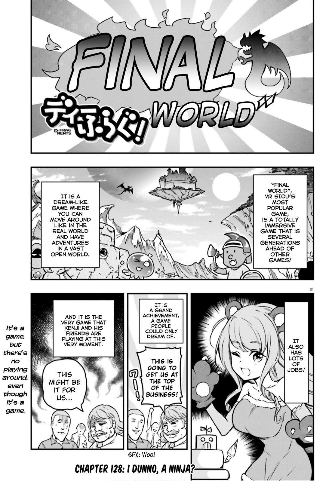 D-Frag! Chap 128 - Next Chap 129