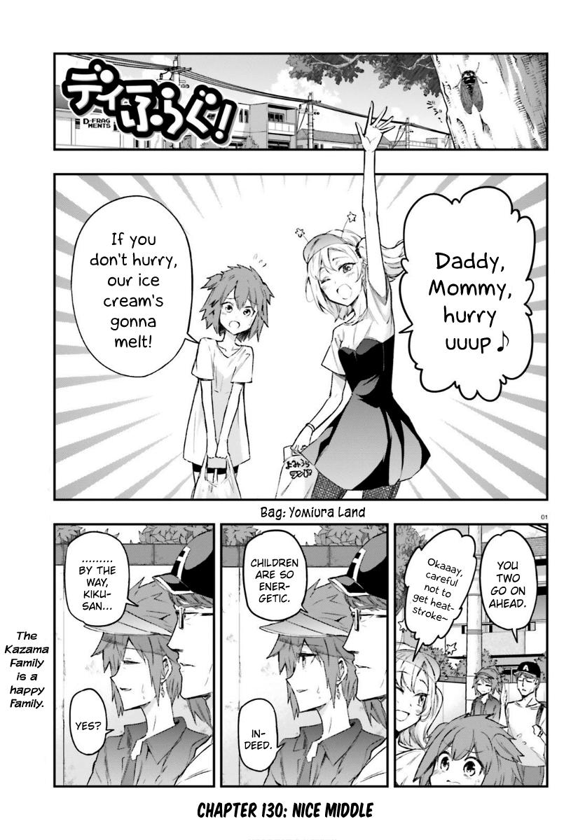 D-Frag! Chap 130 - Next Chap 131