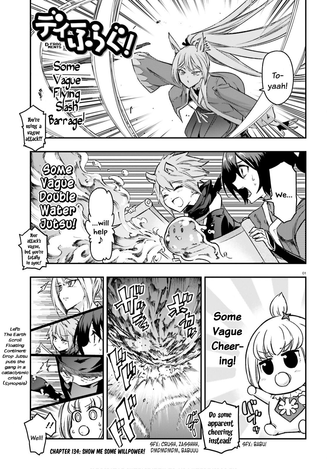 D-Frag! Chap 134 - Next Chap 135