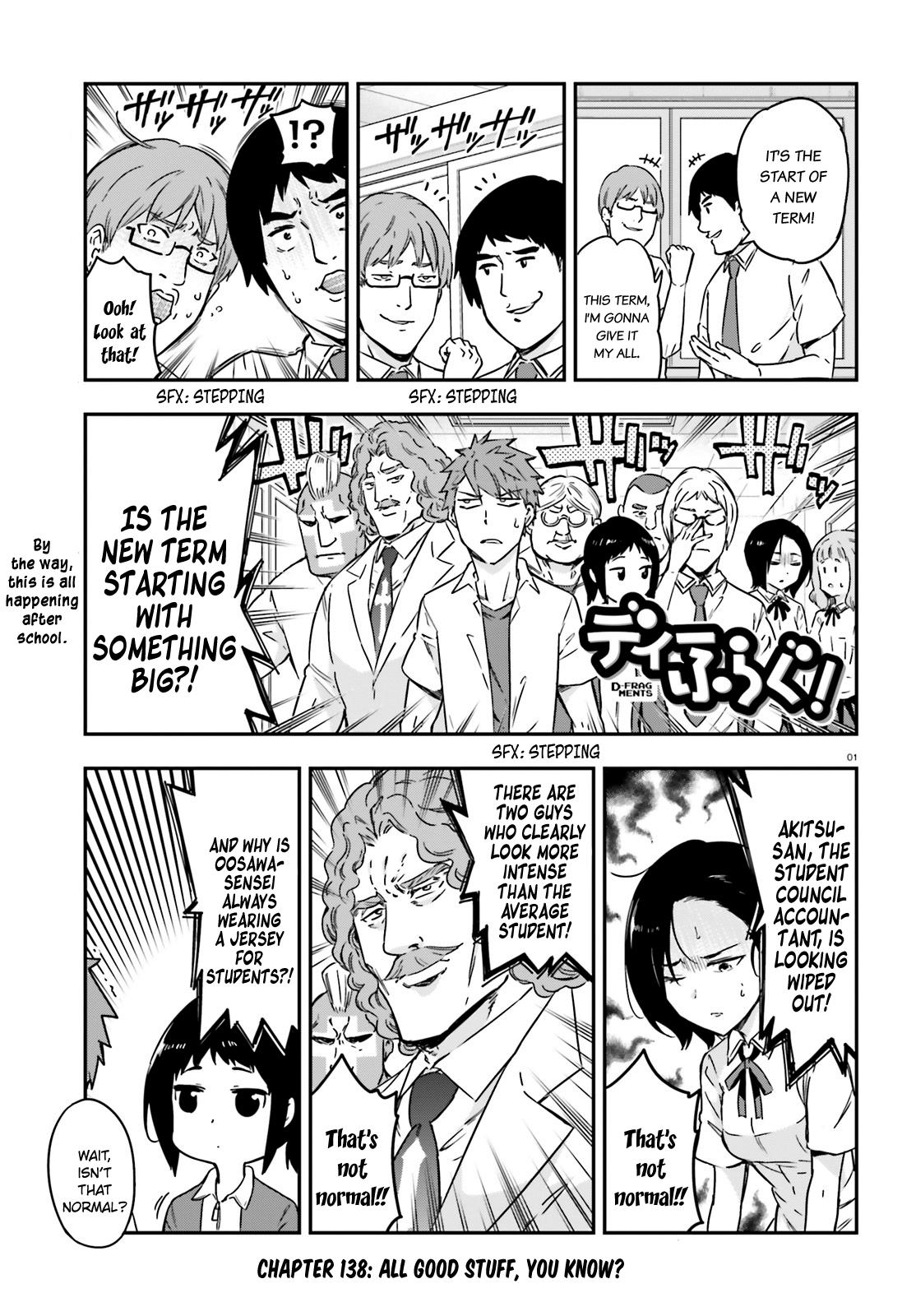 D-Frag! Chap 138 - Next Chap 139