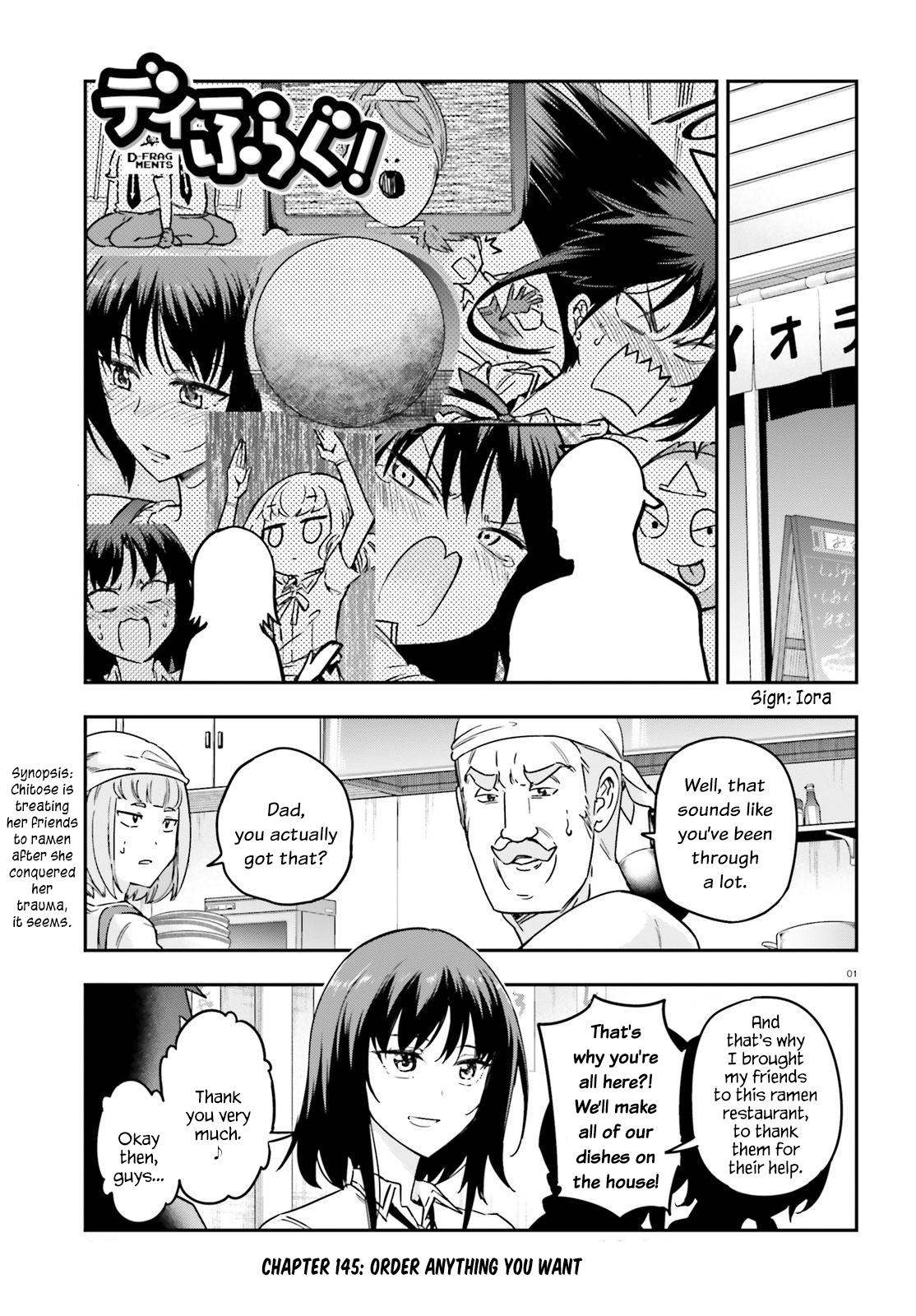 D-Frag! Chap 145 - Next Chap 146