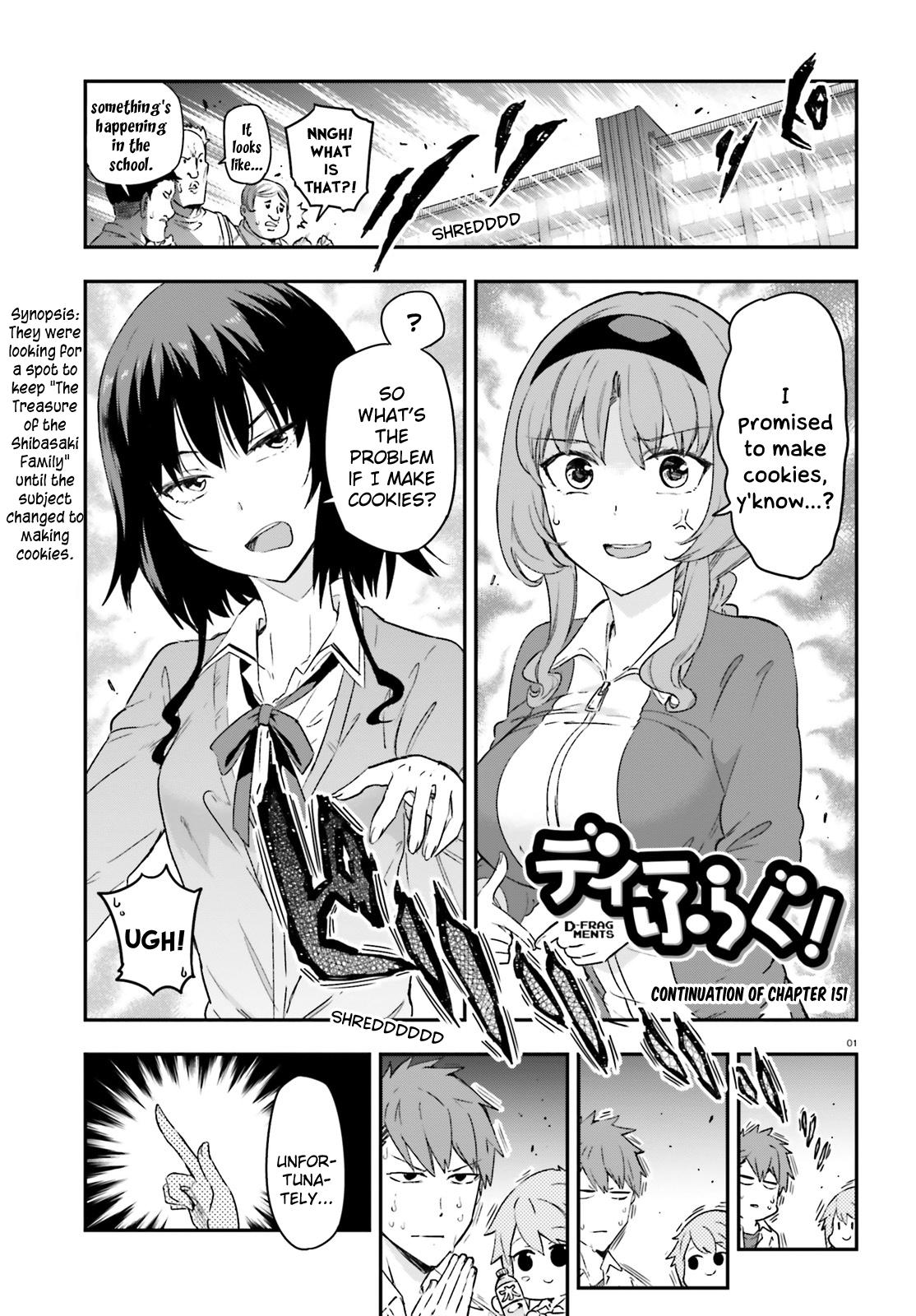 D-Frag! Chap 151.5 - Next Chap 152.5