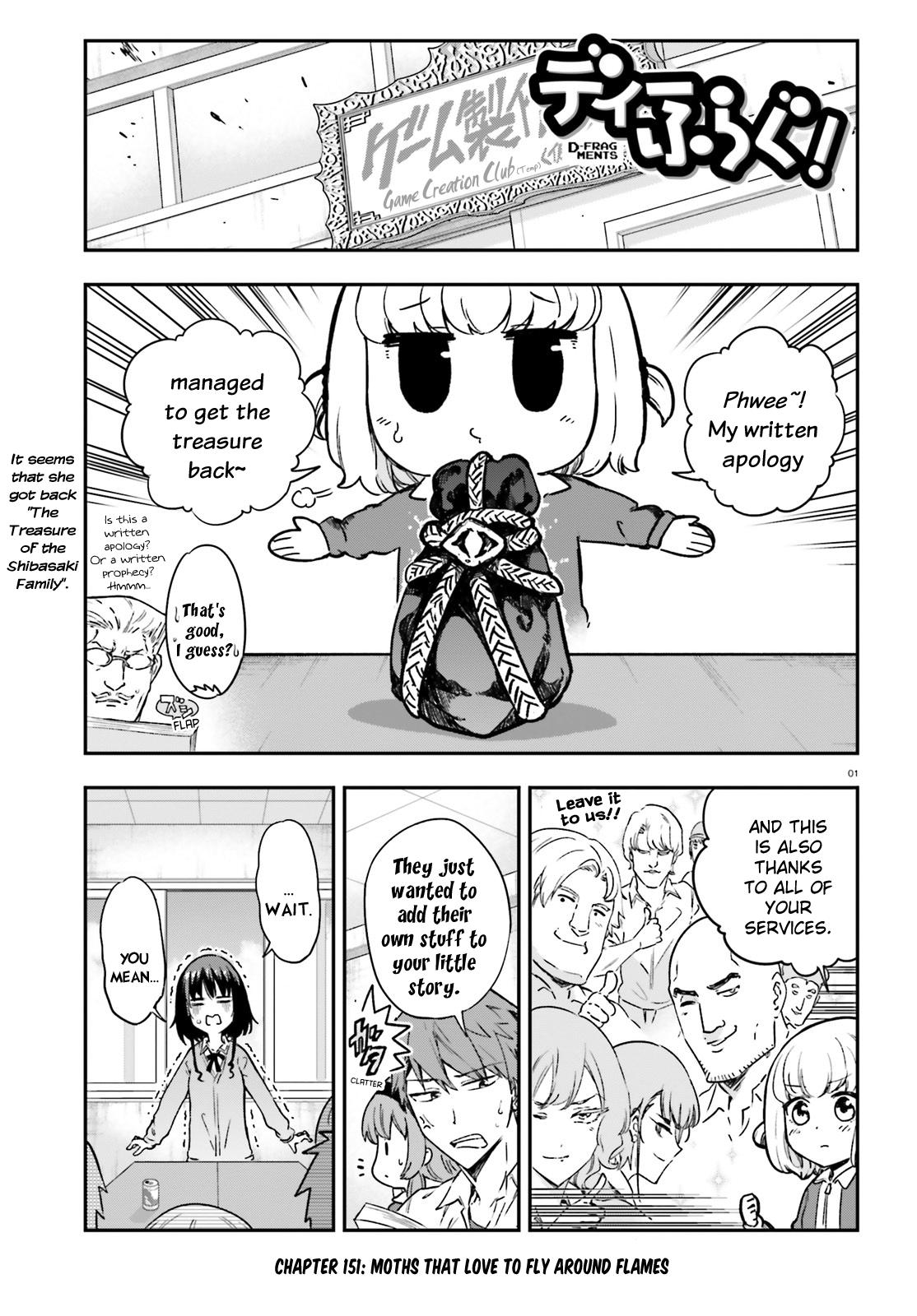 D-Frag! Chap 151 - Next Chap 152