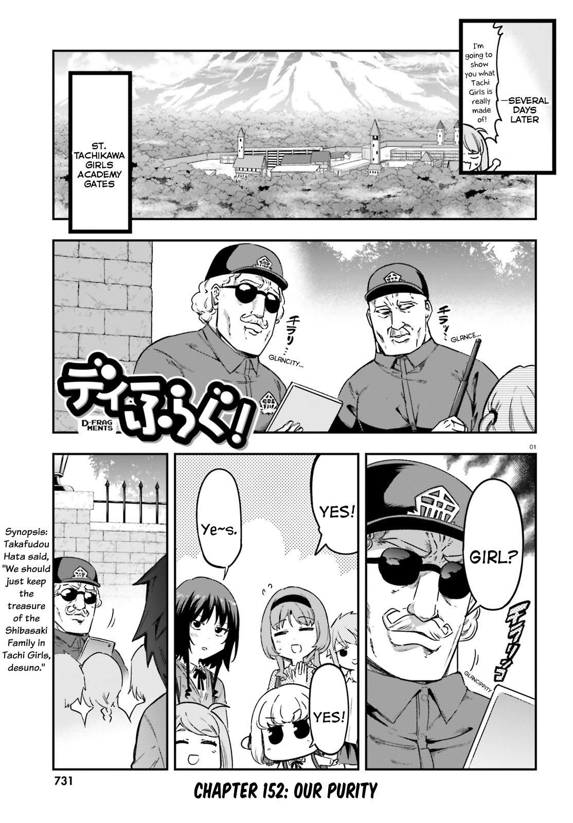 D-Frag! Chap 152 - Next Chap 153