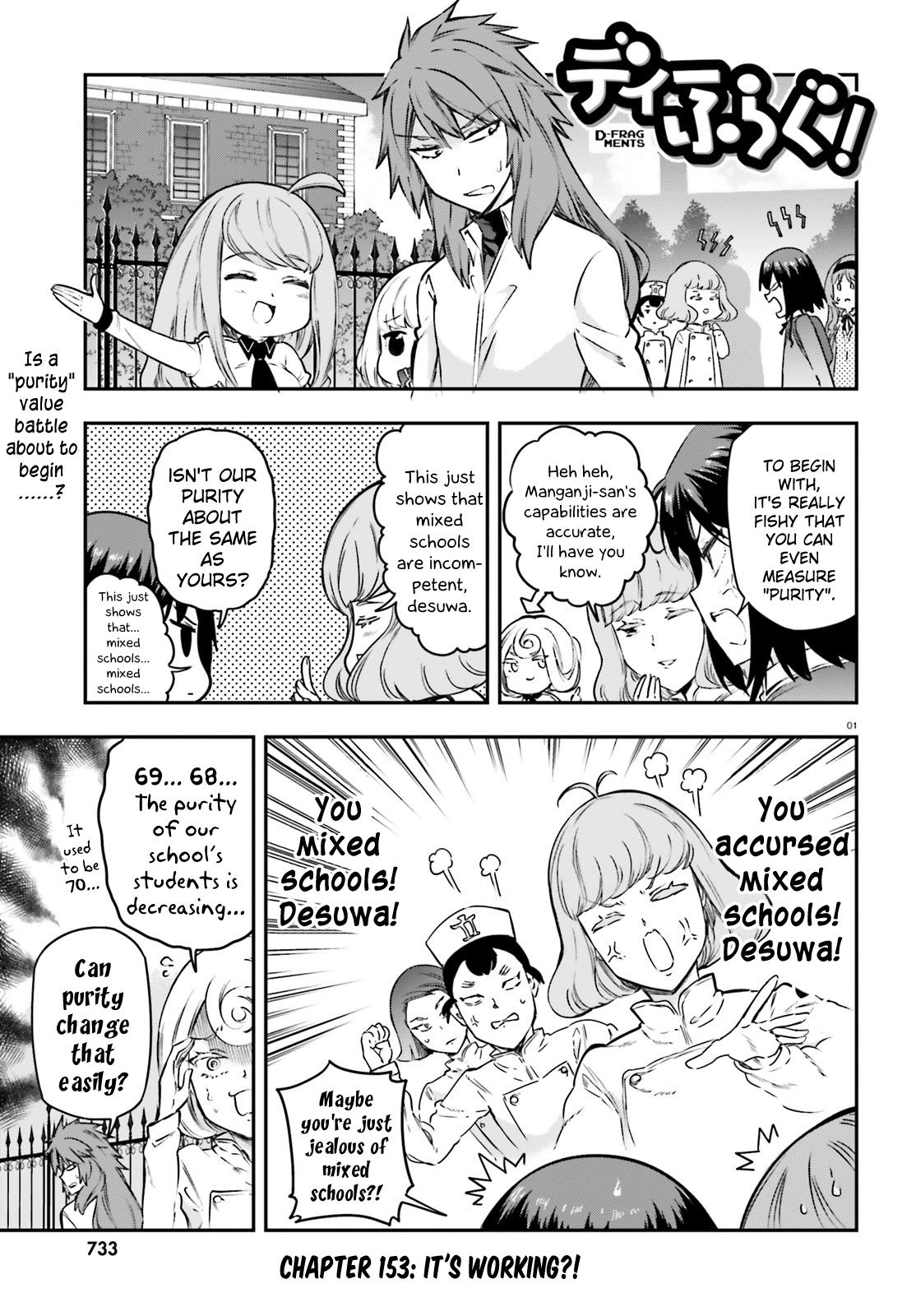 D-Frag! Chap 153 - Next Chap 154