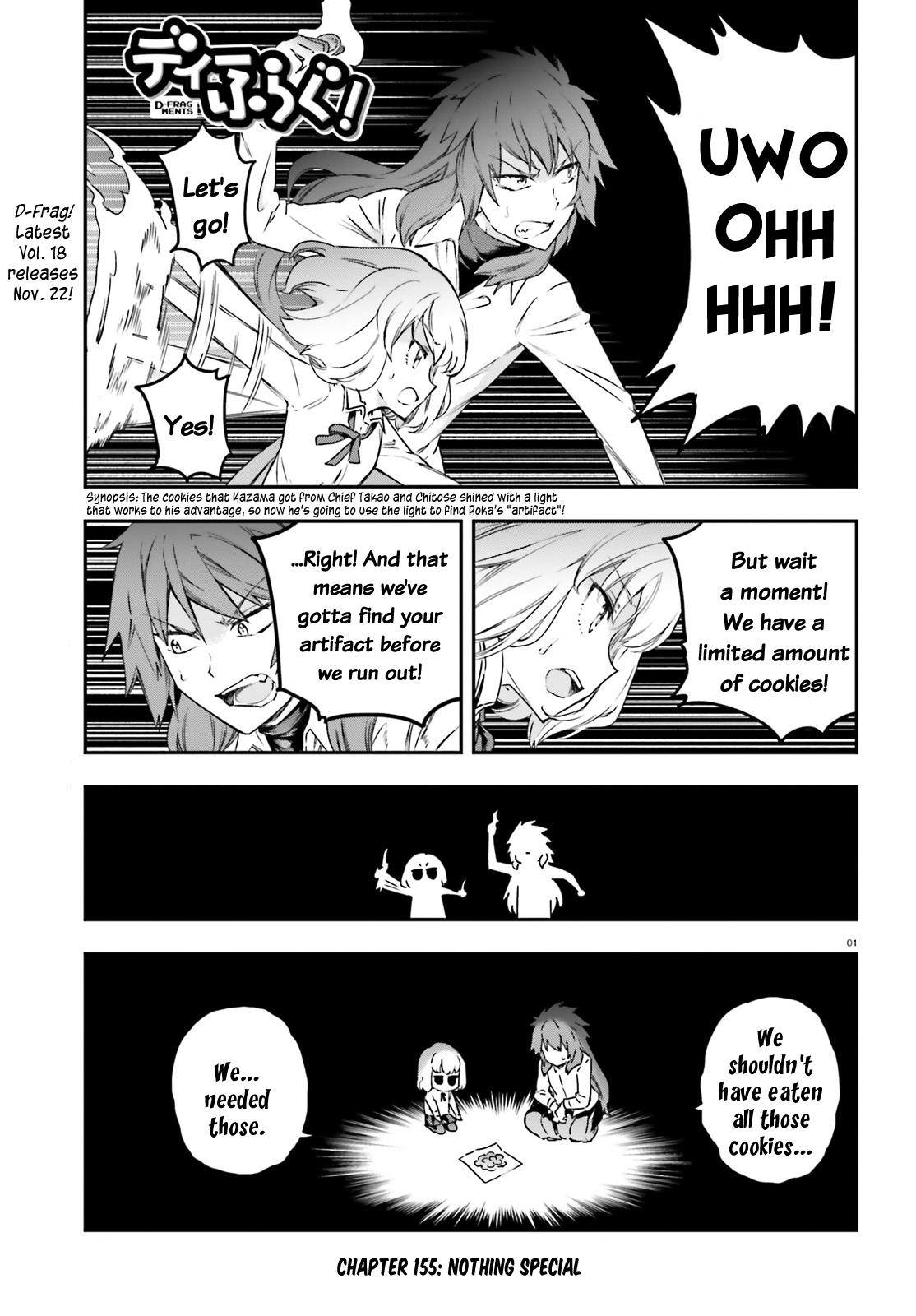 D-Frag! Chap 155 - Next Chap 156