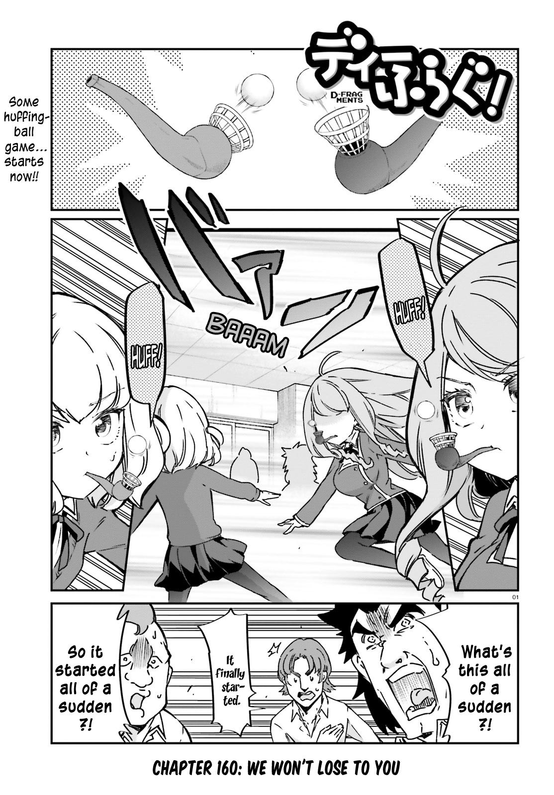 D-Frag! Chap 160 - Next Chap 161