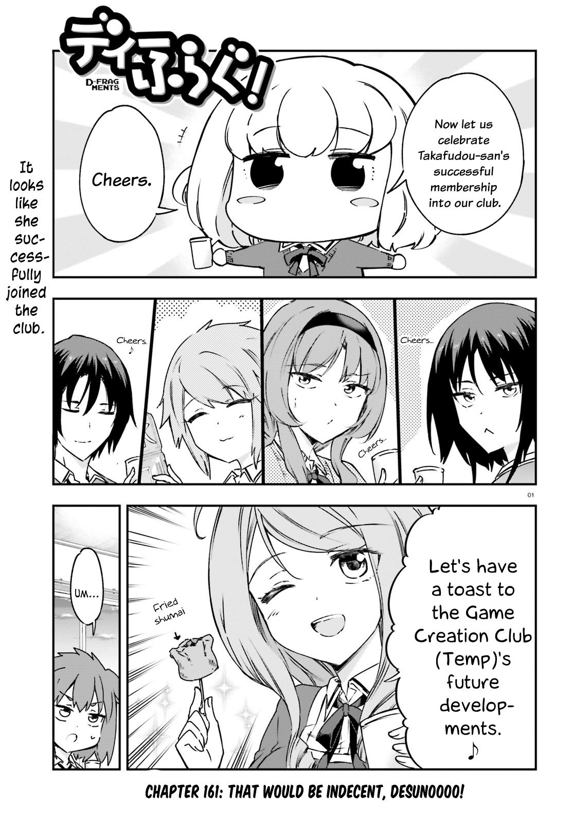 D-Frag! Chap 161 - Next Chap 162