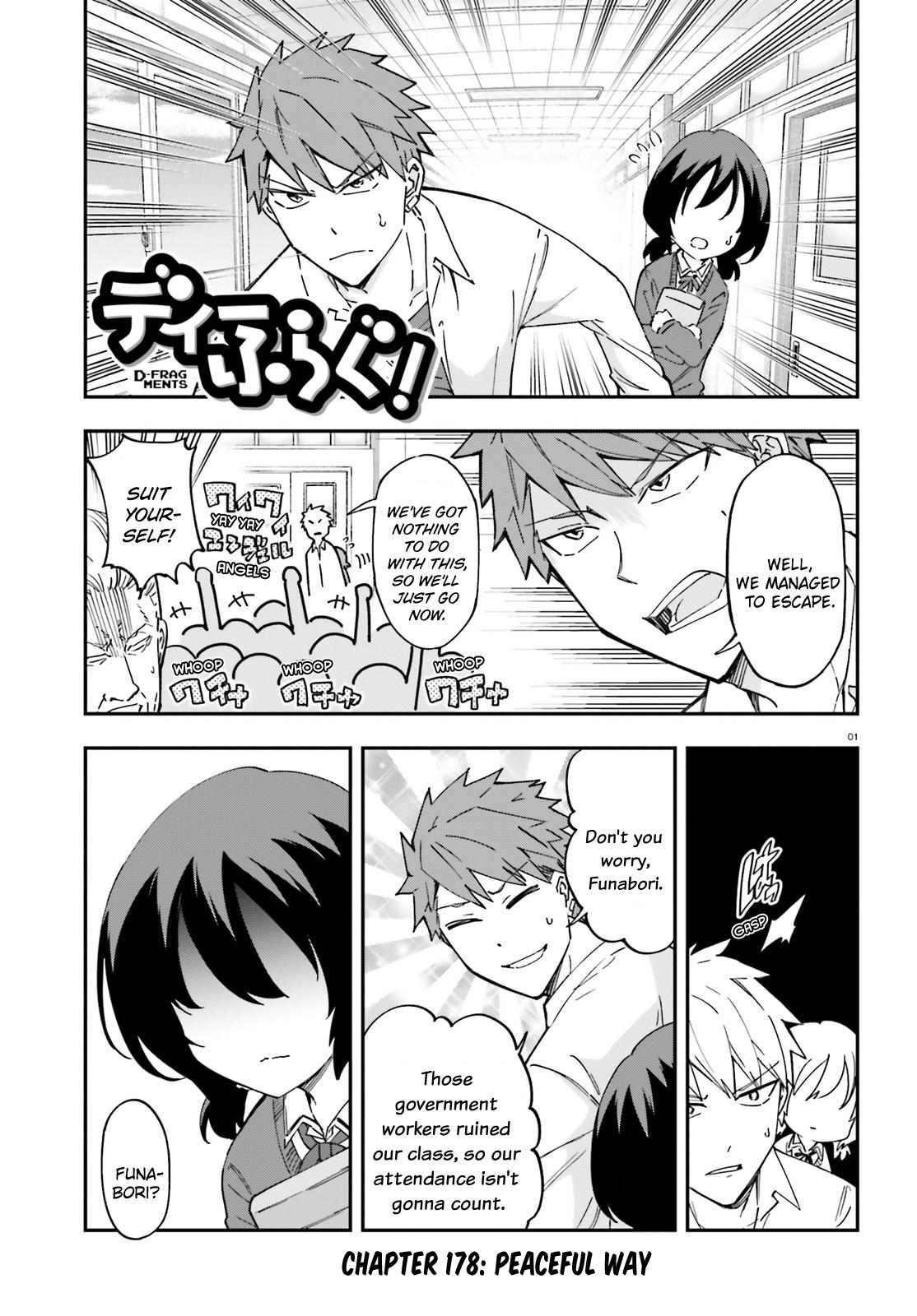 D-Frag! Chap 178 - Next Chap 179