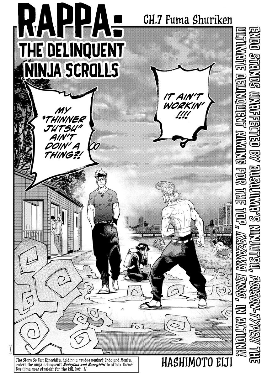 Rappa: Yankee Ninpuuchou Chap 7 - Next Chap 8