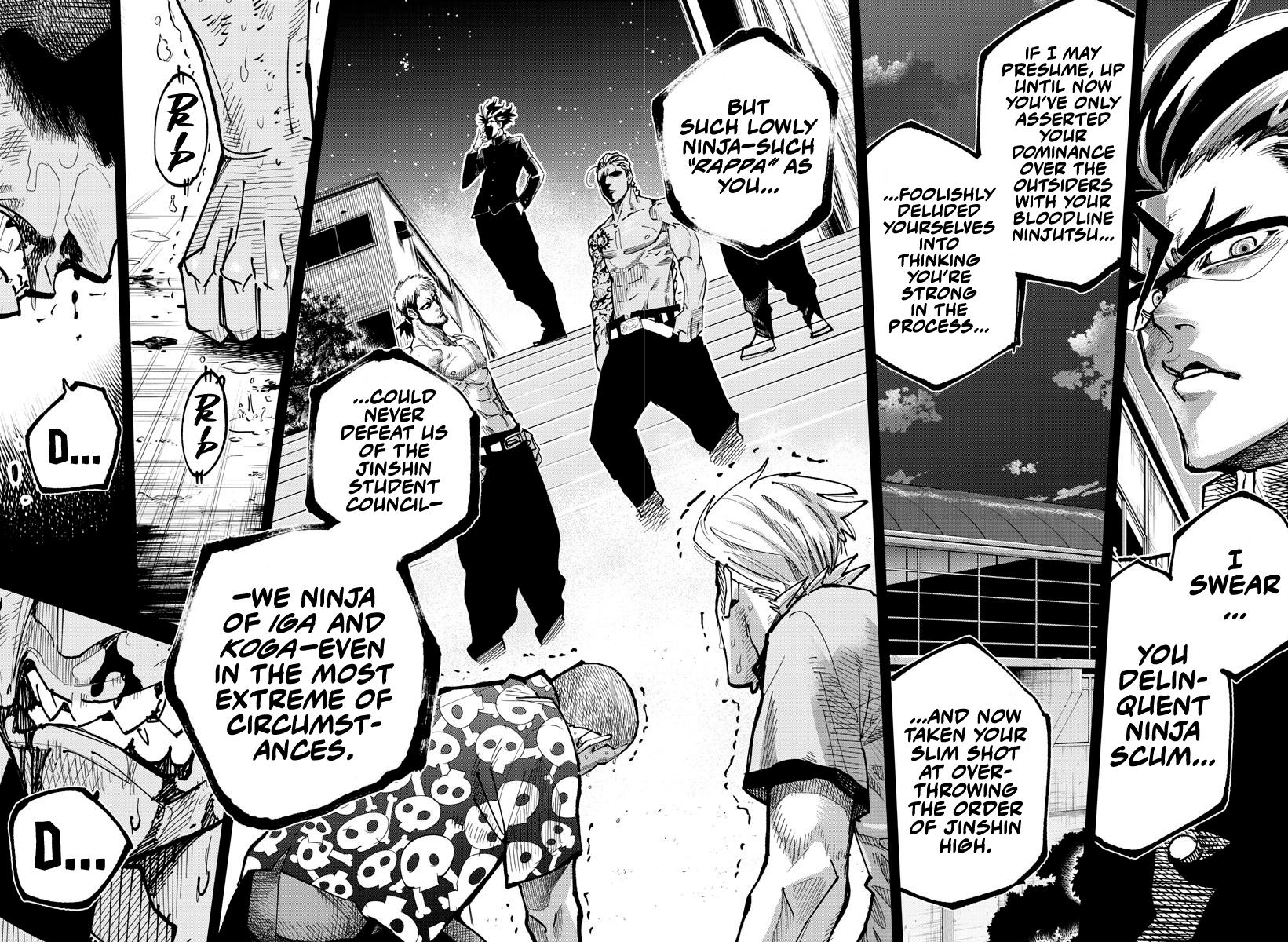 Rappa: Yankee Ninpuuchou Chap 8 - Next Chap 9