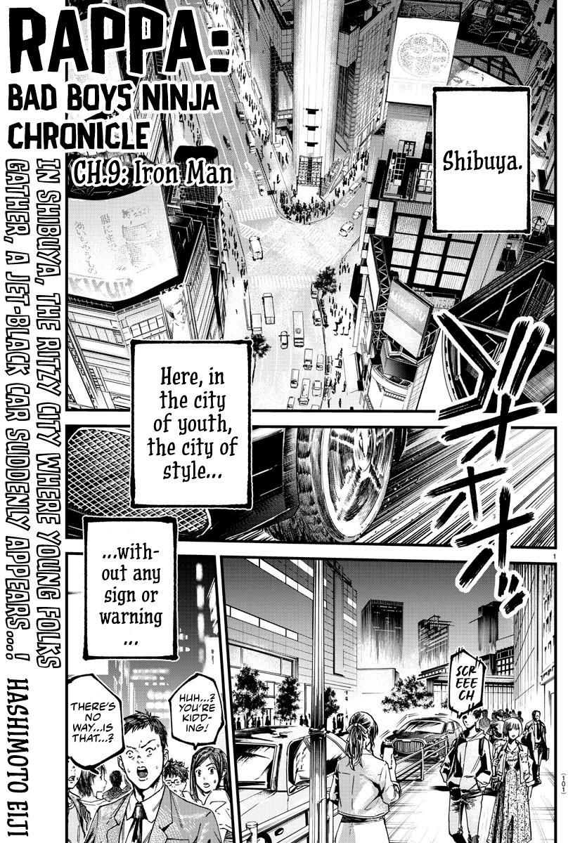 Rappa: Yankee Ninpuuchou Chap 9 - Next Chap 10
