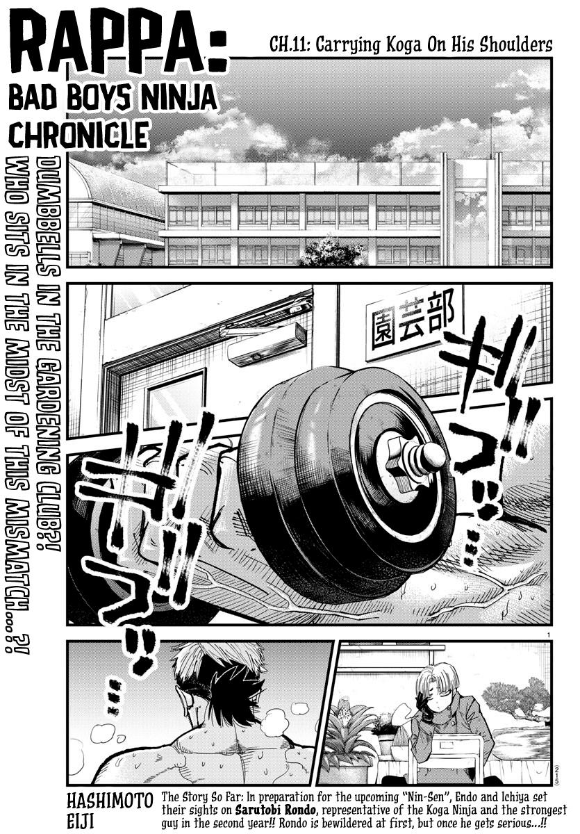 Rappa: Yankee Ninpuuchou Chap 11 - Next Chap 12
