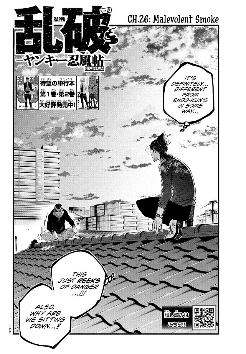Rappa: Yankee Ninpuuchou Chap 26 - Next Chap 27