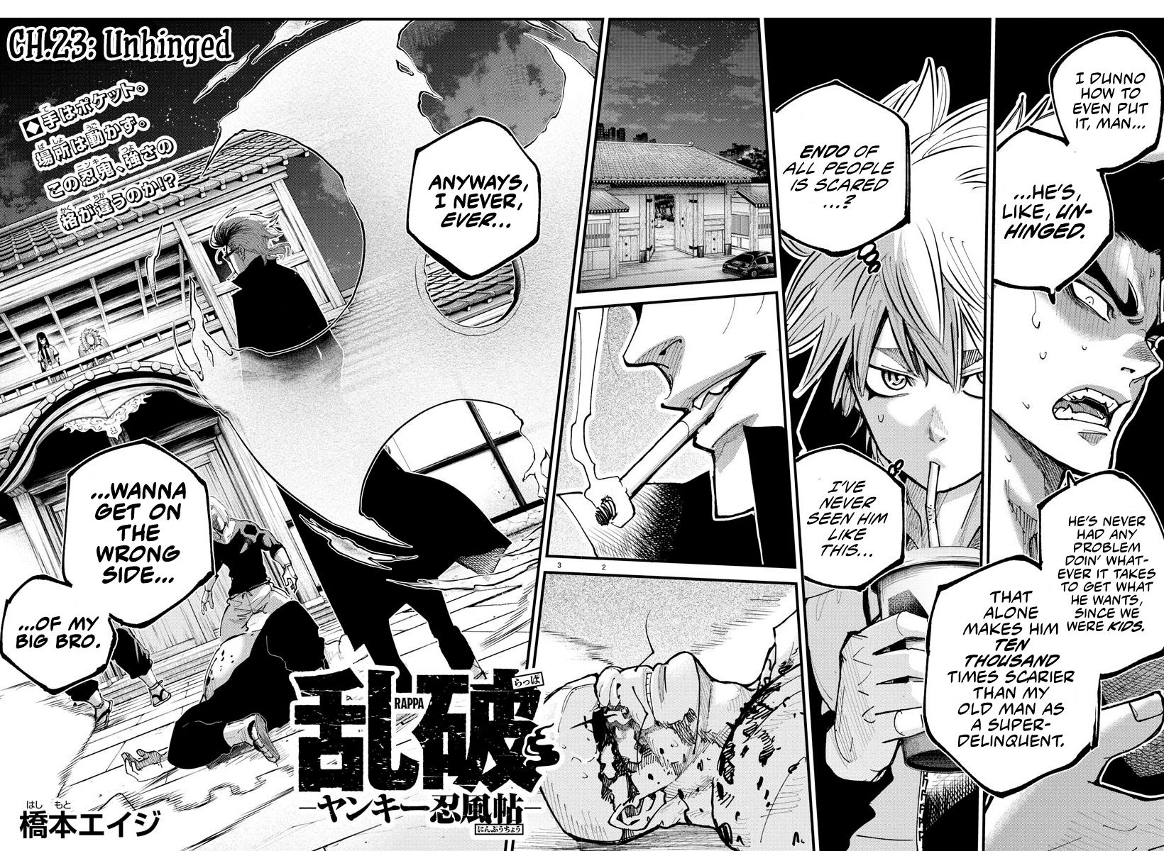 Rappa: Yankee Ninpuuchou Chap 23 - Next Chap 24