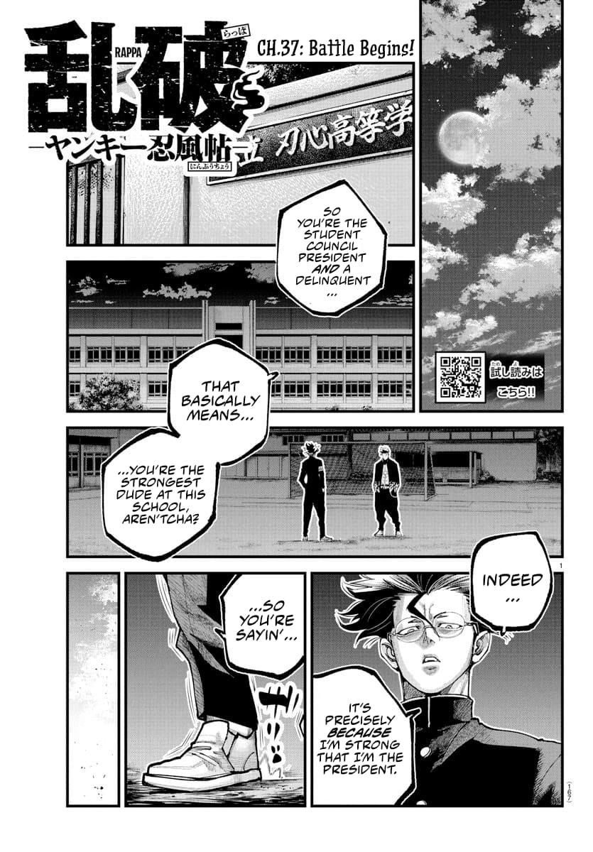 Rappa: Yankee Ninpuuchou Chap 37 - Next Chap 38