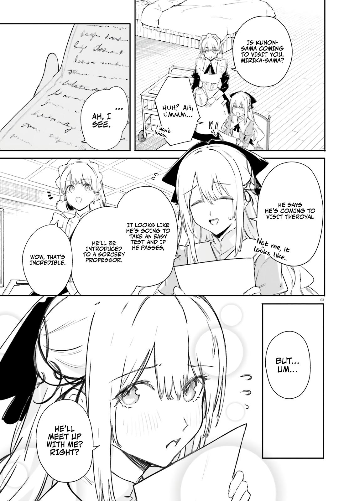 Majutsushi Kunon wa Mieteiru Chap 7 - Next Chap 8