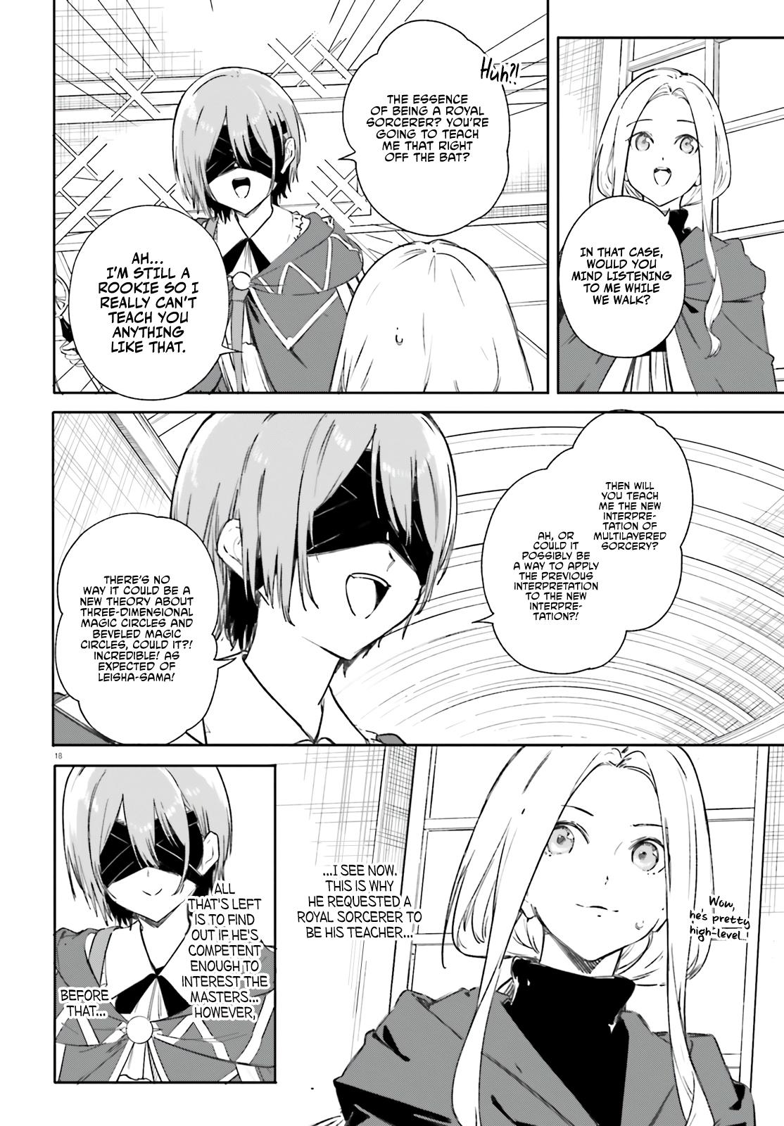 Majutsushi Kunon wa Mieteiru Chap 7 - Next Chap 8