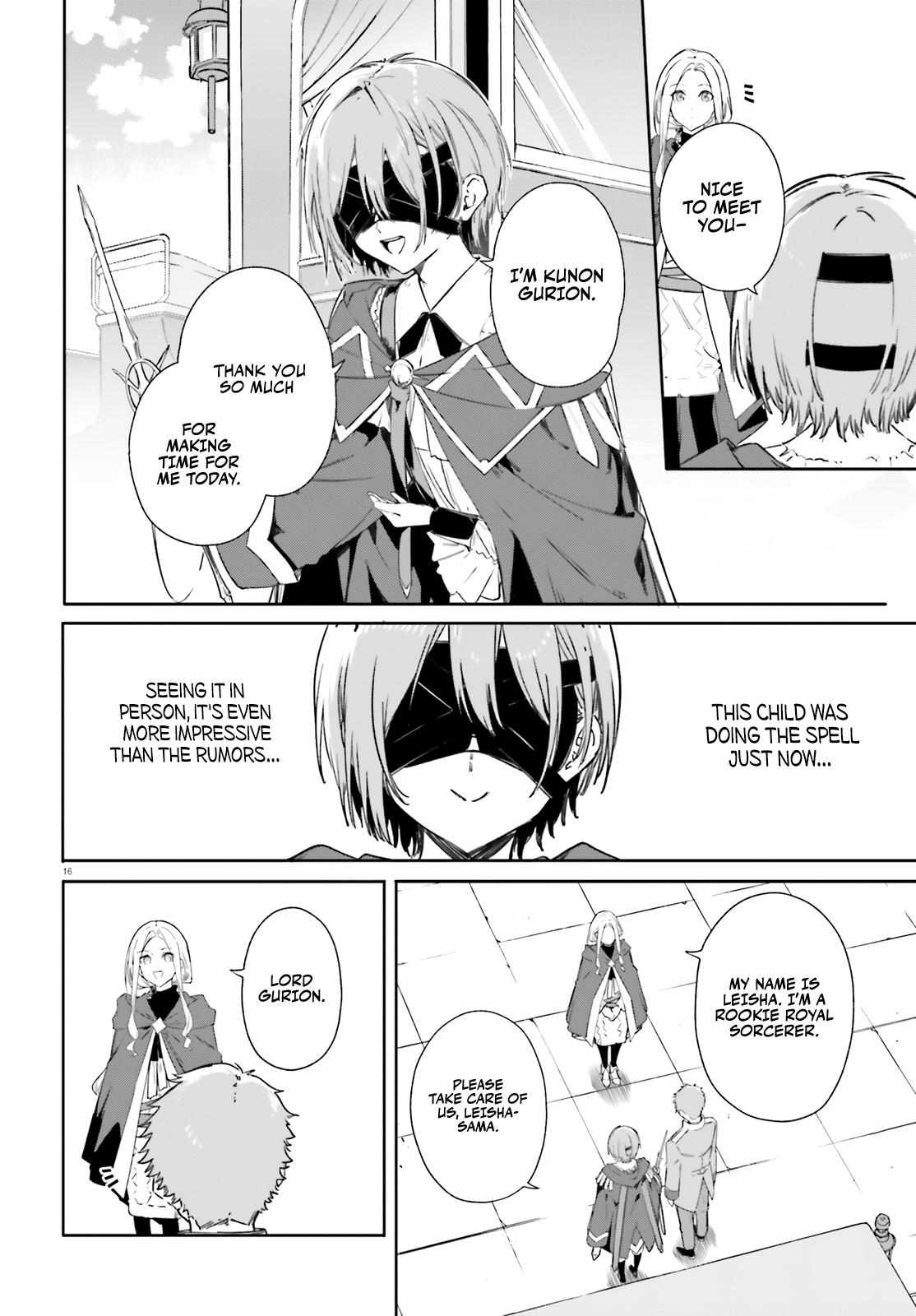 Majutsushi Kunon wa Mieteiru Chap 7 - Next Chap 8