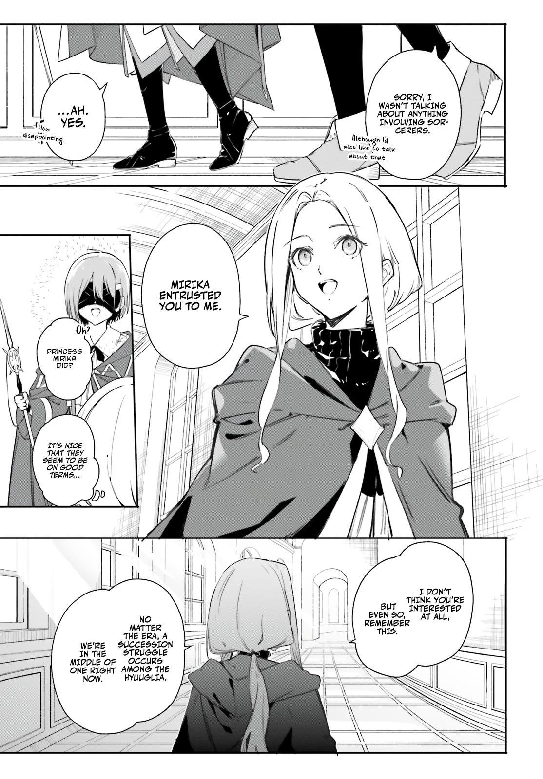 Majutsushi Kunon wa Mieteiru Chap 7 - Next Chap 8